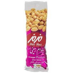 بادام زمینی سرکه ای 35 گرم مزمز